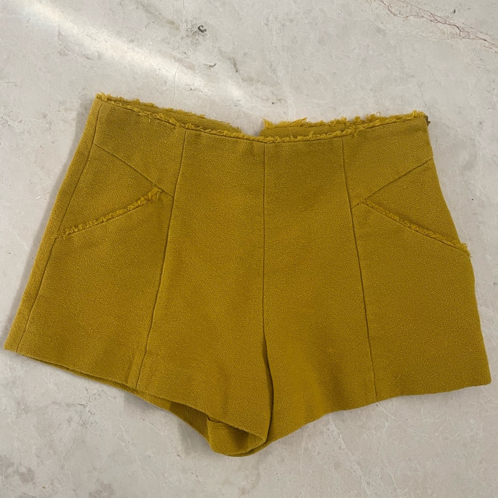 Zara Mid-Rise Shorts